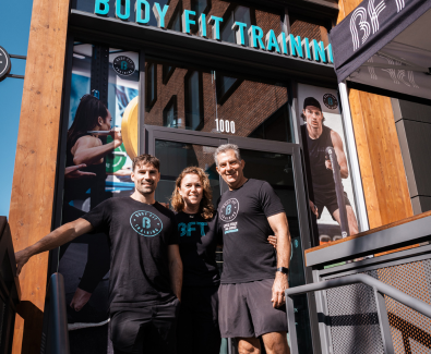 BFT Little Italy Owners Stand Outside Of Their Strength And Conditioning Gym